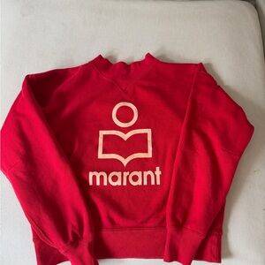 Red Isabel Marant Sweatshirt